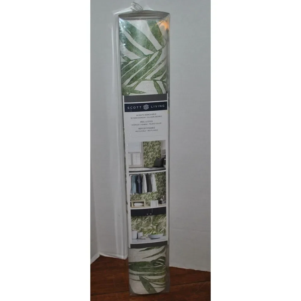 Scott Living Urban Oasis Self Adhesive NU Wallpaper NEW